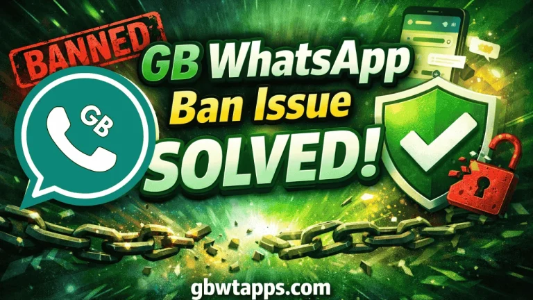 GB WhatsApp Ban issue GBWtApps.com