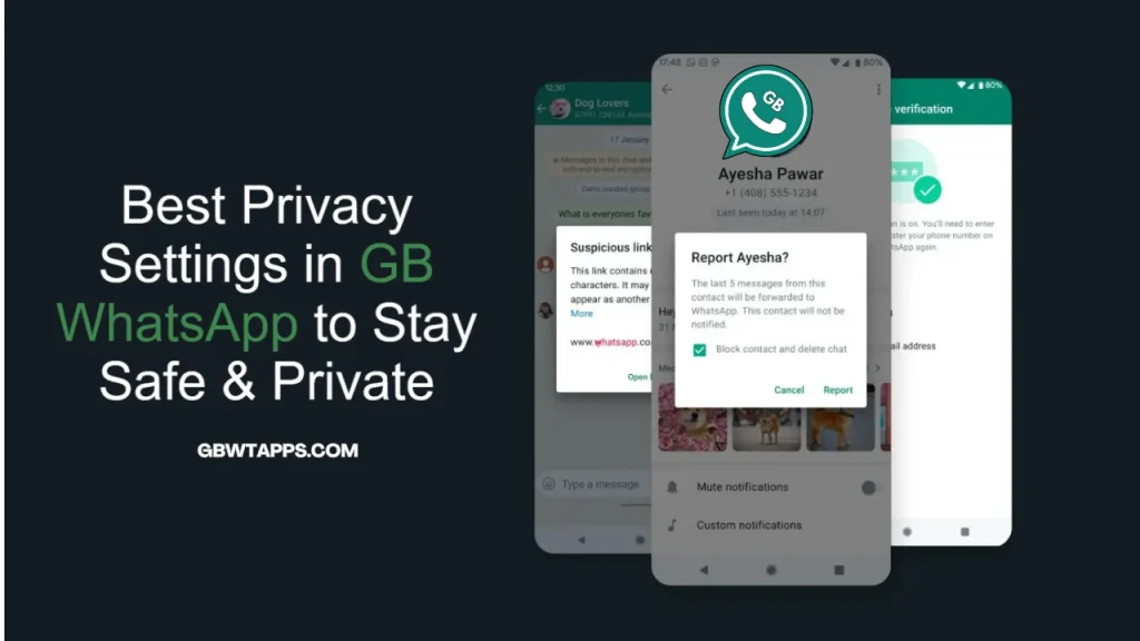 GB WhatsApp Privacy Settings GBWtApps.com
